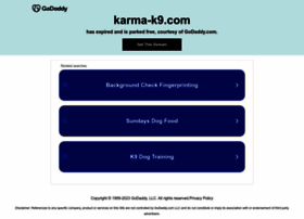 Karma-k9.com thumbnail