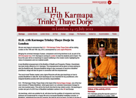 Karmapa-london.org thumbnail