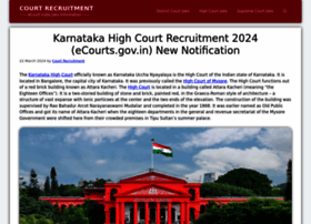 Karnatakahigh.courtrecruitment.com thumbnail