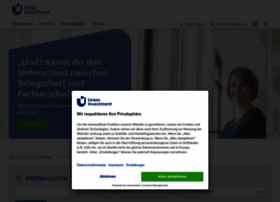 Karriere.union-investment.de thumbnail