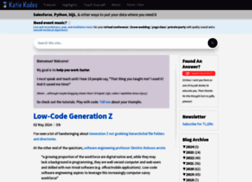 Katiekodes.com thumbnail