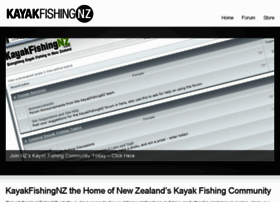 Kayakfishingnz.com thumbnail