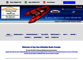 Kaygeeinflatableboats.com thumbnail