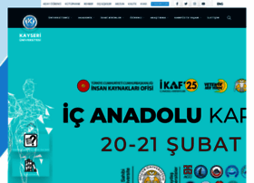 Kayseri.edu.tr thumbnail Kayseri.edu.tr thumbnail