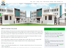 Kcricollege.com thumbnail