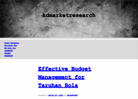 Kdmarketresearch.com thumbnail
