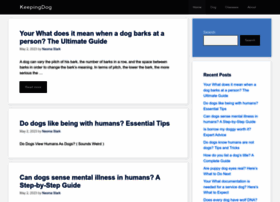 Keepingdog.com thumbnail