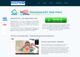 keepvid for mac download
