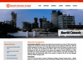 Keerthiindustries.com thumbnail