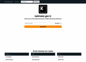 Kelimeler.gen.tr thumbnail