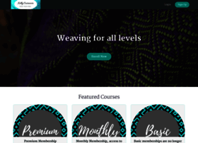 Kelly-casanova-weaving-lessons.teachable.com thumbnail