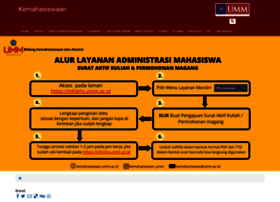 Kemahasiswaan.umm.ac.id thumbnail