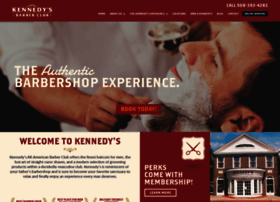 Kennedysbarberclub.com thumbnail