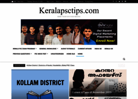Keralapsctips.com thumbnail