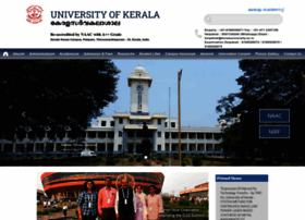 Keralauniversity.ac.in thumbnail
