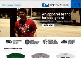 Kerningwear.com thumbnail