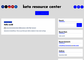 Ketoresourcecenter.com thumbnail