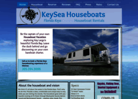 Keyseahouseboats.com thumbnail
