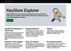 Keystore-explorer.org thumbnail