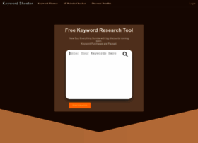 Keywordsheeter.com thumbnail