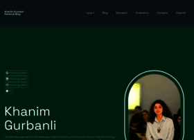 Khanimgurbanli.com thumbnail