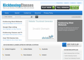 Kickboxingclasses2k.com thumbnail