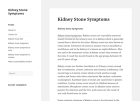 Kidneystonesymptoms.org thumbnail