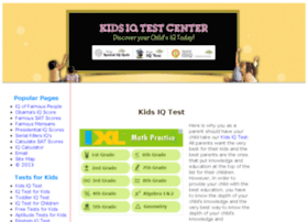 Kids-iq-tests.com thumbnail