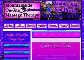 Kids-spa-party-nj.njmassage.info thumbnail