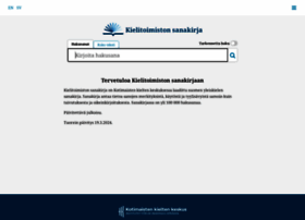 Kielitoimistonsanakirja.fi thumbnail