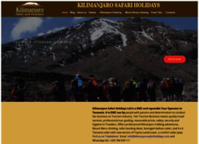 Kilimanjarosafariholidays.com thumbnail