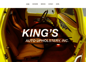 Kingsautoupholstery.com thumbnail