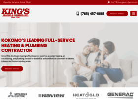 Kingsheatingandplumbing.com thumbnail