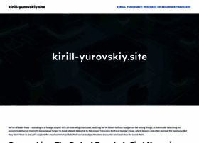 Kirill-yurovskiy.site thumbnail