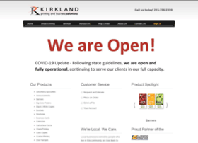 Kirklandprinting.com thumbnail