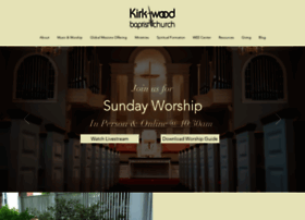 Kirkwoodbaptist.org thumbnail