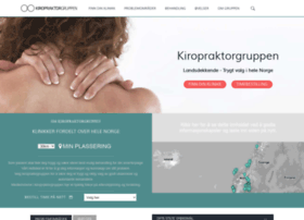 Kiropraktorgruppen.no thumbnail