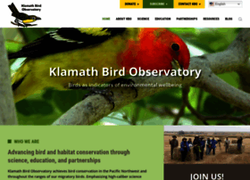 Klamathbird.org thumbnail