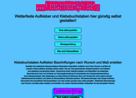 Klebebuchstaben-aufkleber.de thumbnail
