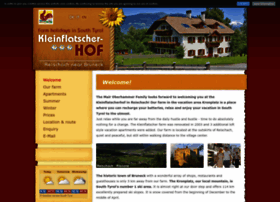 Kleinflatscherhof.com thumbnail