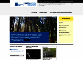 Klimageo.rwth-aachen.de thumbnail