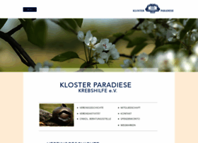 Kloster-paradiese-krebshilfe.de thumbnail