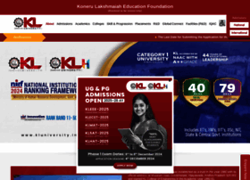 Kluniversity.in thumbnail