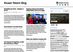 Kluwerpatentblog.com thumbnail