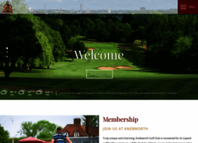Knebworth.intelligentgolf.co.uk thumbnail