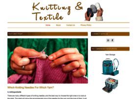 Knittingandtextile.com thumbnail