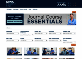 Knowledgenetwork.aana.com thumbnail