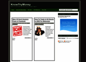 Knowthymoney.com thumbnail