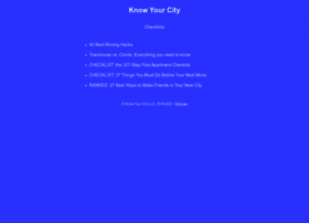 Knowyourcity.org thumbnail