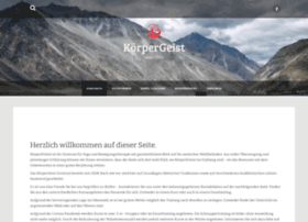 Koerpergeist.net thumbnail Koerpergeist.net thumbnail
